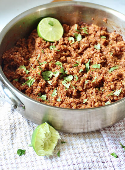 Low Carb Mexican Cauliflower Rice